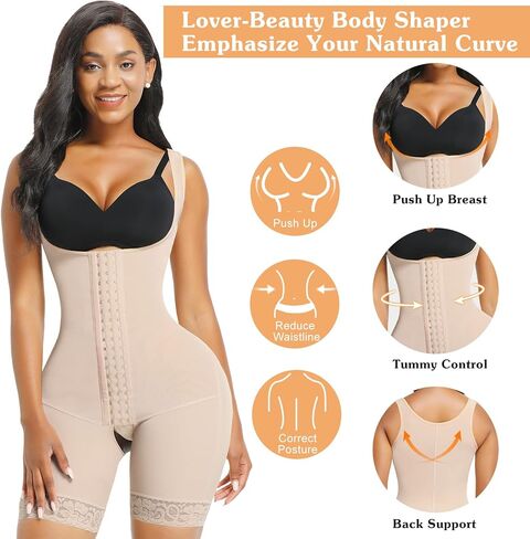 ملابس داخلية للنساء من عاشق الجمال فاجاس كولومبياناس مولديدوراس للنساء للتحكم في البطن ملابس داخلية فاجا متعرجة فاجاس ما بعد الولادة فاجا BBL in Kuwait