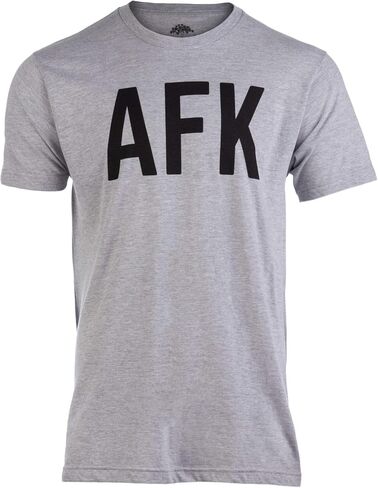 AFK | Away from Keyboard, Funny Video Gamer Gaming Player Men Women Joke T-Shirt in Kuwait