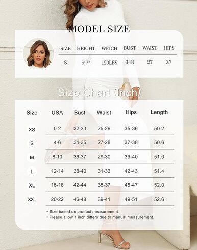 Kranda Women's 2024 Fall Winter Sweater Dress Long Sleeve High Neck Slim Fit Casual Formal Long Bodycon Knit Maxi Dress in Saudi Arabia