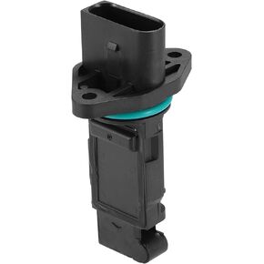 X AUTOHAUX Car Mass Air Flow Sensor Meter Automotive Air Flow Sensor Meter for AUDI A3 for FORD GALAXY Black Plastic Metal