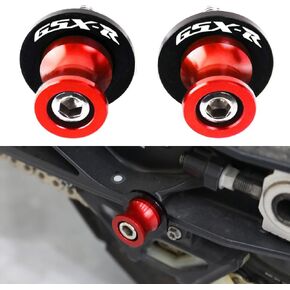 2pcs Motocycle Handlebar Grip Ends Set, Fit with S.uzuki GSXR GSX-R GSXS 600 750 1000 (22mm 7/8" - Black)