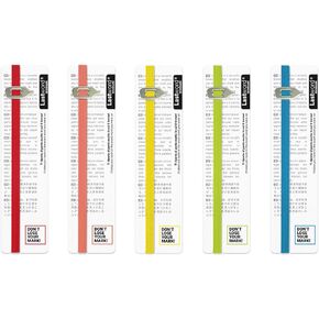 Lastword Bookmarks Elastic Bookmark Perfect for Any Book - Book Markers for Women - Bookmarks for Men - Bookmarks for Kids -Don't Lose Your Mark, Design Made in Italy Book Marks (Blue)