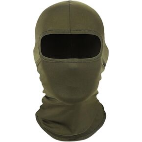 Kewucn Balaclava Ski Mask Full Face, UV & Wind Protection Face Mask for Summer Hot Weather, Breathable & Lightweight Balaclava Face Mask Cycling Motorcycle for Men Women (Army Green)