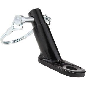 Bicycle Rear Racks Coupler Hitch Connector Attachment Angled Elbow for Instep & Schwinn Bike Trailers, Child, Cargo, Pet Bike Trailers Cycling Rear Carrier Mount Adapter Accessories Steel