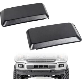 KARPAL Front Bumper Guards Pads End Caps Cover Insert Compatible with 2018 2019 2020 Ford F150