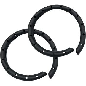 2PCS Universal Coil Spring Silencer Insulator Rubber Sleeve Front Rear Lower Suspension Noise Reducer Protector For Car Suv Van Truck