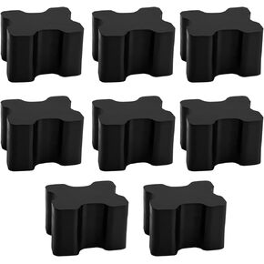 Rubber Coil Spring Booster Spacers Kit - Heavy Duty Coil Spring Spacers, 1.5" Thick Pack of 8