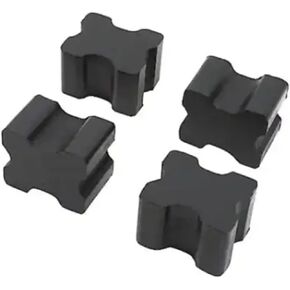 Heavy Duty Rubber Coil Spring Booster Kit, Rubber Coil Spacers, 1.5" Thick Pack of 4