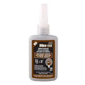 Vibra-TITE - 44450 444 Brown High Pressure Hydraulic Anaerobic Thread Sealant, 50 ml Bottle