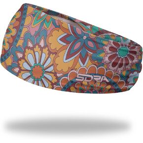 Suddora Floral Headbands, Sports Headband for Women, Headband for Men Athletic, Lightweight, Stylish & Comfortable Headband for Running, Workout, Football, Cosplay & Costumes