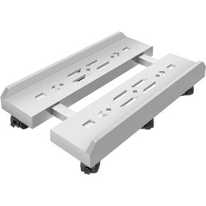 حامل كمبيوتر كبير الحجم من Seloom، حامل برج كمبيوتر قابل للتعديل مع 6 عجلات دوارة، حامل برج كمبيوتر محمول عالي التحمل، حامل سطح المكتب يناسب معظم مكاتب ألعاب الكمبيوتر in Kuwait