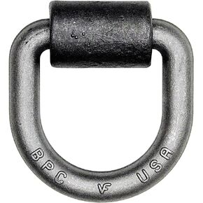 Buyers Products Domestic 3/4 inch D-Ring with Weld-On Bracket, 4 Pack