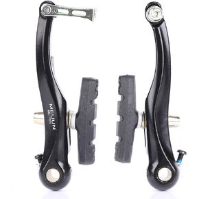 V Brake Set,1Pair Black Mountain ycle Cycling Aluminium Alloy V Brake Set Front & Rear [1pairs]