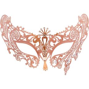 Toyvian Masquerade Metal with diamond for Dance Party for Girls Women Party Supplies