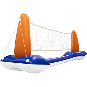 Maccabi 2 in 1 Pickleball and Volleyball Inflatable Pool Net – Pro Grade Pool Sports Net – Pickleball & Volleyball Set Included