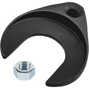 CV Axle Removal Tool 48mm with Nut,Front Wheel Drive Axle Pulley Attachment,CV Joint Slide Hammer Adapter,Front Wheel Drive Fork Joint Shaft,CV Axle Puller,Fits slide hammers with 5/8-inch x18 threads