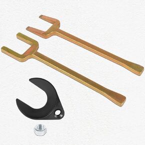 12020 Front Wheel Drive Axle Puller/Fork & Shim Tool + CV Axle Removal Tool / 1040 CV Joint Fork Removing Adapter, Use to Break Half Shafts Loose from Transaxle, Fix Damaged CV Joints