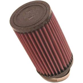 K&N Universal Clamp-On Air Intake Filter: High Performance, Premium, Washable, Replacement Air Filter: Flange Diameter: 2.25 In, Filter Height: 6 In, Flange Length: 1 In, Shape: Round, RU-1720