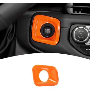 for Jeep JL Overhead Console Panel Trim Cover Compatible with Jeep Wrangler JL JLU Gladiator JT 2024 Orange Interior Accessories