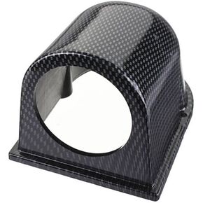 Carbon Fiber 2" 52mm Universal One Hole Dash Dashboard Car Gauge Pod Mount Holder ABS
