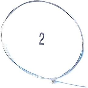 Generic 1st A 14 inch Single Viola Strings Carbon Steel Core Nickel Allow Wound