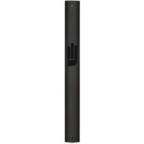 A&S Mezuzot Aluminum Mezuzah Case with Exclusive Modern Shin Design Easy Peel and Stick Judaica Door Mezuza for Parchment Scroll (White, 7 Inches)