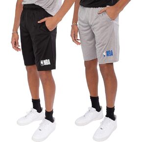 Ultra Game NBA Men’s Super-Soft 2 Pack Active Training Shorts