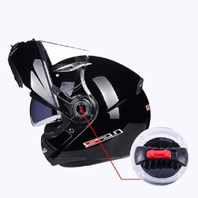 1 Pair Motorcycle Helmets Visor Clip Shield Lock Replacement Helmet Visor Screws for LS2 358 396 370
