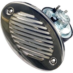 FUYEAR Boat Horns 5190512 12V Marine Horn with 316 Stainless Steel Grill 125DB Strong Loud Sound