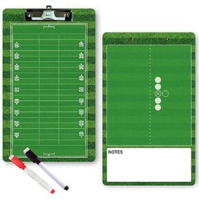 Clipboard Dry Erase for Coach,Coaches Clipboard,Clipboard for Coaches,Dry Erase Double-Sided Clipboard for Coaching