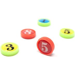 Soccer Player Magnets-Set of 26 Pieces 0.75 Inches Diameter with Bag