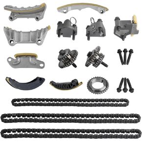 9-0753S Engine Timing Chain Kit Fit for Chevy Buick Pontiac Cadillac Saturn GMC Acadia Terrain CTS 2.8L 3.0L 3.6L Engine