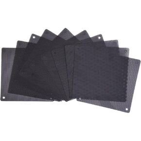 30 Pack 3Sizes Computer Fan Filter Pc Dust Filter, Cooler PVC Black Dustproof Case Cover Computer Mesh (30pcs)