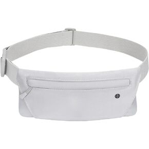 WHIPPY Slim Running Belt Fanny Pack for Women Men Elastic Runners Belt Waist Pouch Chest Bag Phone Holder Waist Pack for Running Hiking