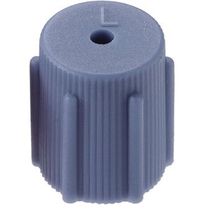 X AUTOHAUX 1 قطعة معرف 0.55 بوصة أغطية صمامات مكيف هواء السيارات غطاء صمام الهواء مجموعة غطاء سدادة الغبار لنظام تكييف الهواء للسيارة إصلاح بلاستيك ABS أزرق