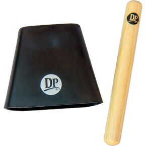4 Inch Metal Cow Bell Noise Maker with Beater - Cowbell for Sporting, Football Games, Events - Percussion Musical Instrument