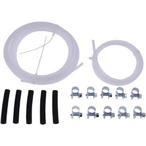 ZTUOAUMA 4mm Fuel Pipe Hose Line Clip Kit 89031118 with Clips Compatible with Webasto Eberspacher Diesel Heater