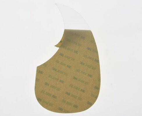 Dopro Black Hummingbird Style Acoustic Guitar Pickguard Scratch Plate with Adhesive in Saudi Arabia