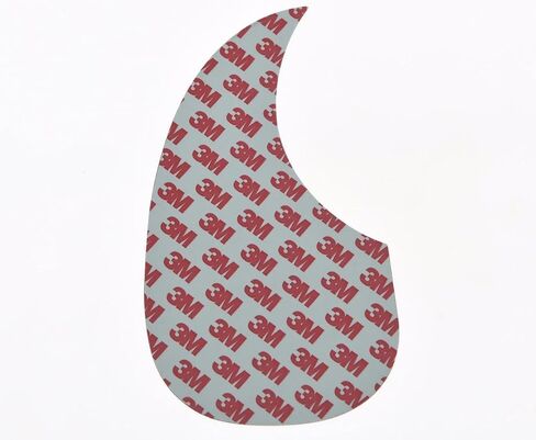 Dopro Black Hummingbird Style Acoustic Guitar Pickguard Scratch Plate with Adhesive in Saudi Arabia