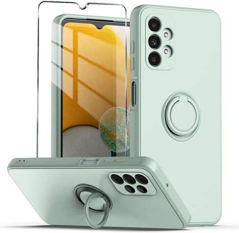حافظة لهاتف Gabb Phone 3 Pro مع واقي شاشة من الزجاج المقسى، حافظة واقية للكاميرا مغطاة بالكامل من السيليكون السائل الناعم، بطانة من الألياف الناعمة للحماية من الصدمات (سماوي) in Saudi Arabia
