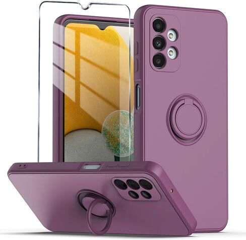 حافظة لهاتف Gabb Phone 3 Pro مع واقي شاشة من الزجاج المقسى، حافظة واقية للكاميرا مغطاة بالكامل من السيليكون السائل الناعم، بطانة من الألياف الناعمة للحماية من الصدمات (سماوي) in Saudi Arabia