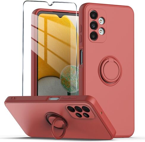 حافظة لهاتف Gabb Phone 3 Pro مع واقي شاشة من الزجاج المقسى، حافظة واقية للكاميرا مغطاة بالكامل من السيليكون السائل الناعم، بطانة من الألياف الناعمة للحماية من الصدمات (سماوي) in Saudi Arabia