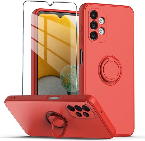 حافظة لهاتف Gabb Phone 3 Pro مع واقي شاشة من الزجاج المقسى، حافظة واقية للكاميرا مغطاة بالكامل من السيليكون السائل الناعم، بطانة من الألياف الناعمة للحماية من الصدمات (سماوي) in Saudi Arabia