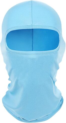 Kewucn Balaclava Ski Mask Full Face, UV & Wind Protection Face Mask for Summer Hot Weather, Breathable & Lightweight Balaclava Face Mask Cycling Motorcycle for Men Women (Army Green) in Kuwait