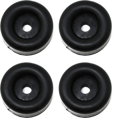 Cargo Trailer Ramp Door Replacement Black Rubber Bumper (4) in Saudi Arabia