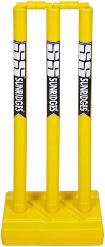 جذوع بلاستيكية للكريكيت SS، أصفر in Kuwait