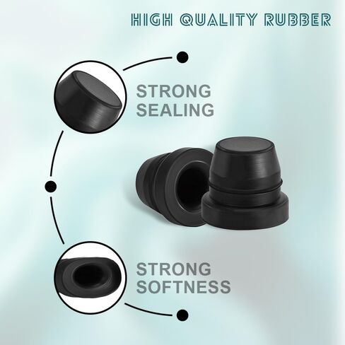18PCS Brake Bleeder Cap, Grease Fitting Caps, Waterproof Dustproof Rubber Zerk Covers Replacement Car Brake Bleeder Nipple Cap, Car Accessories Universal for Car Motorcycle in Saudi Arabia