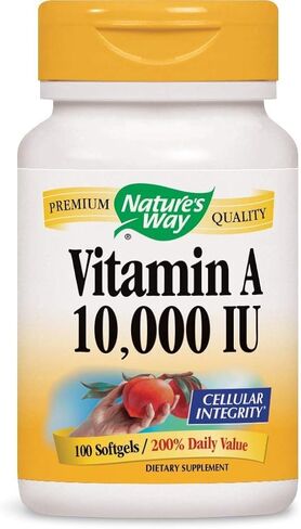 Nature's Way Vitamin A, 100 Count (Pack of 4) in Saudi Arabia