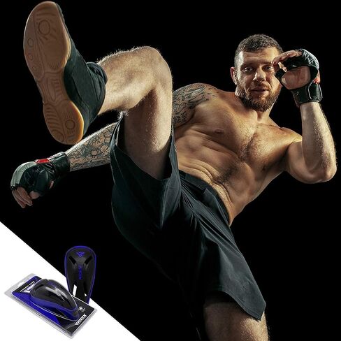 RDX Groin Cup for Muay Thai, MMA, Boxing and Training, Ventilated Protector Shield Support for Kickboxing, Martial Arts, Taekwondo, BJJ, Karate, Fighting, BJJ, Krav MAGA and Sparring in Saudi Arabia