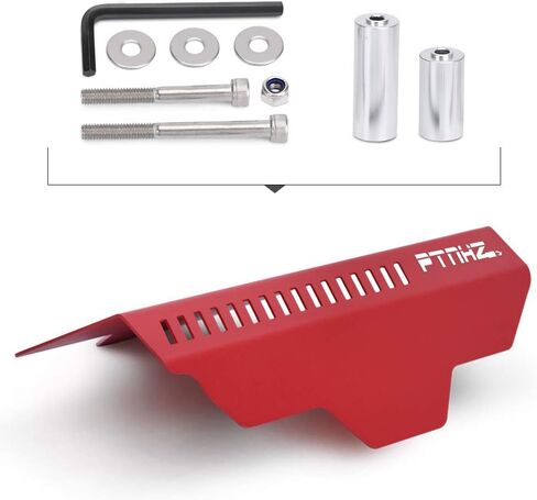 PTNHZ Aluminum Pulley Cover Belt Relacement For Subaru Impreza 02-14 WRX and 04-on STI 04-08 Forester(Red) in Saudi Arabia